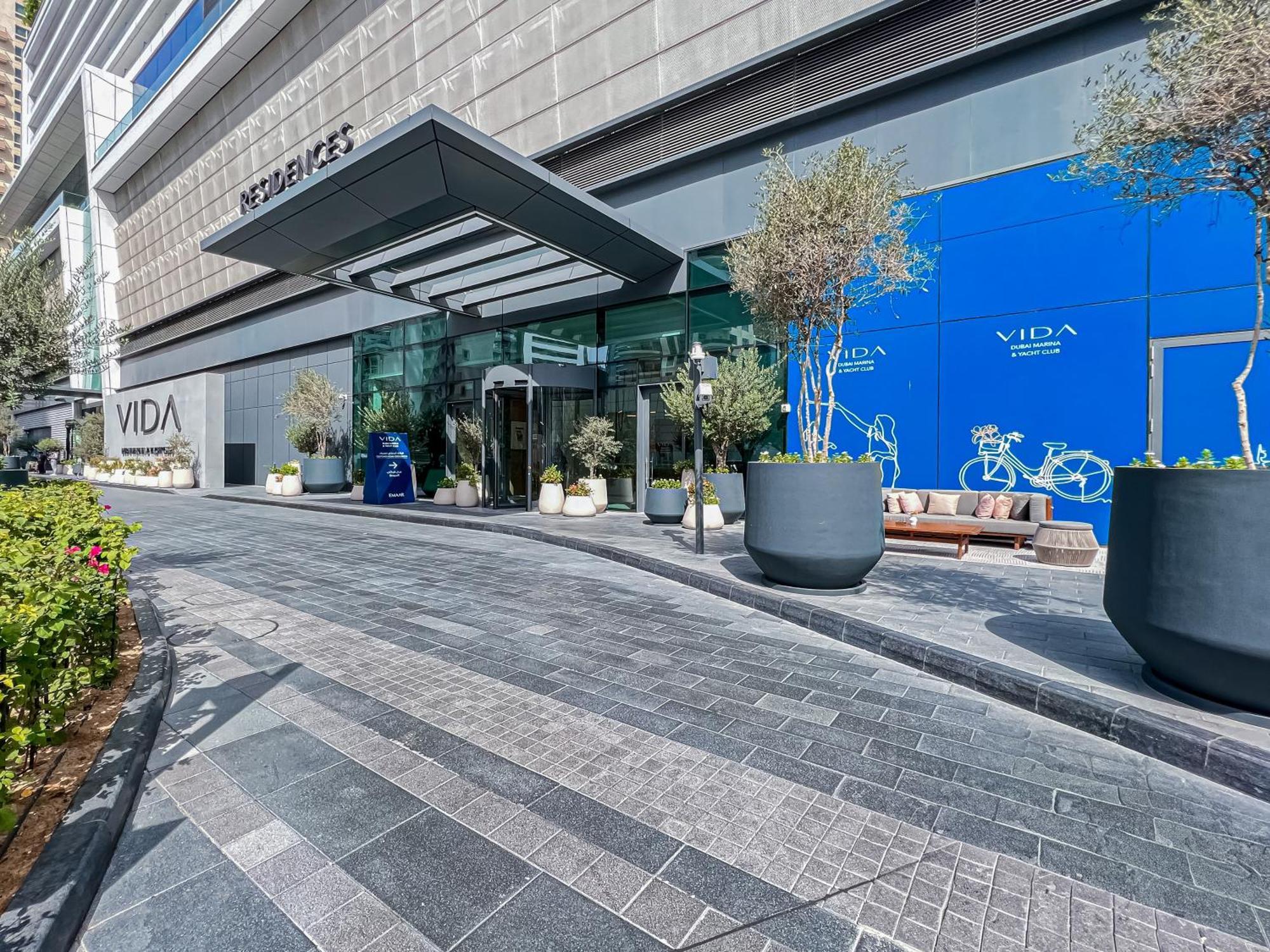 Appartamento Modern 2Br High Floor Haven In Vida Dubai Marina Esterno foto