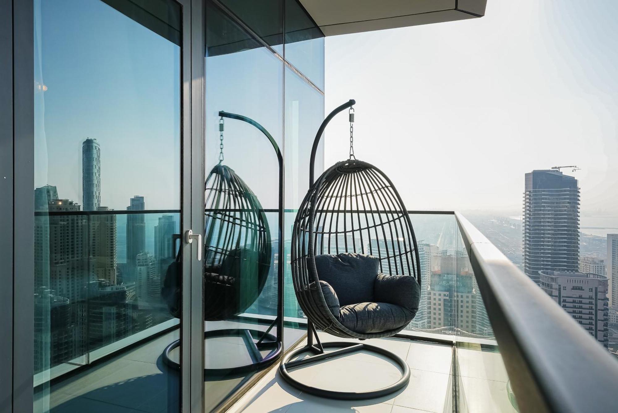 Appartamento Modern 2Br High Floor Haven In Vida Dubai Marina Esterno foto