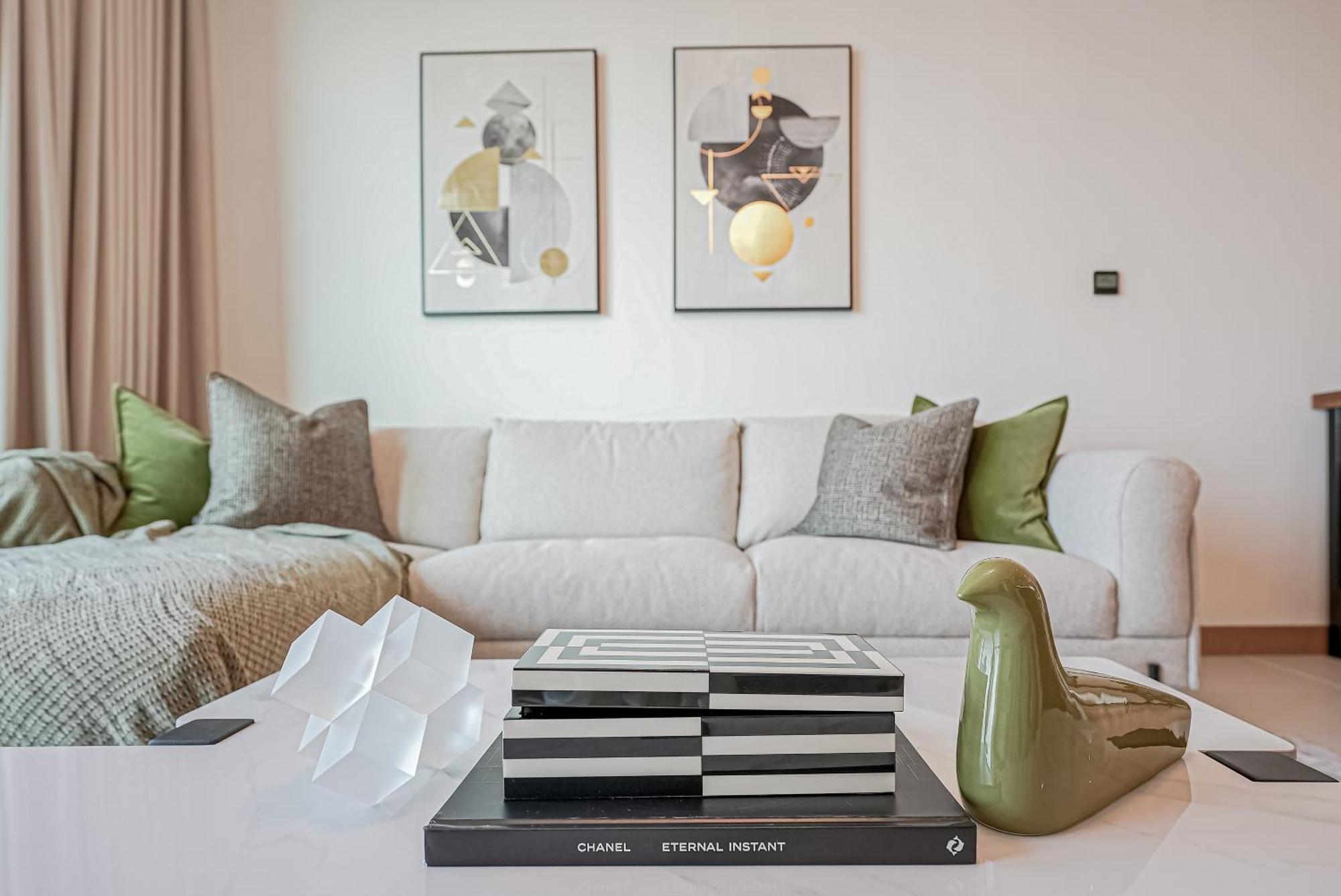 Appartamento Modern 2Br High Floor Haven In Vida Dubai Marina Esterno foto