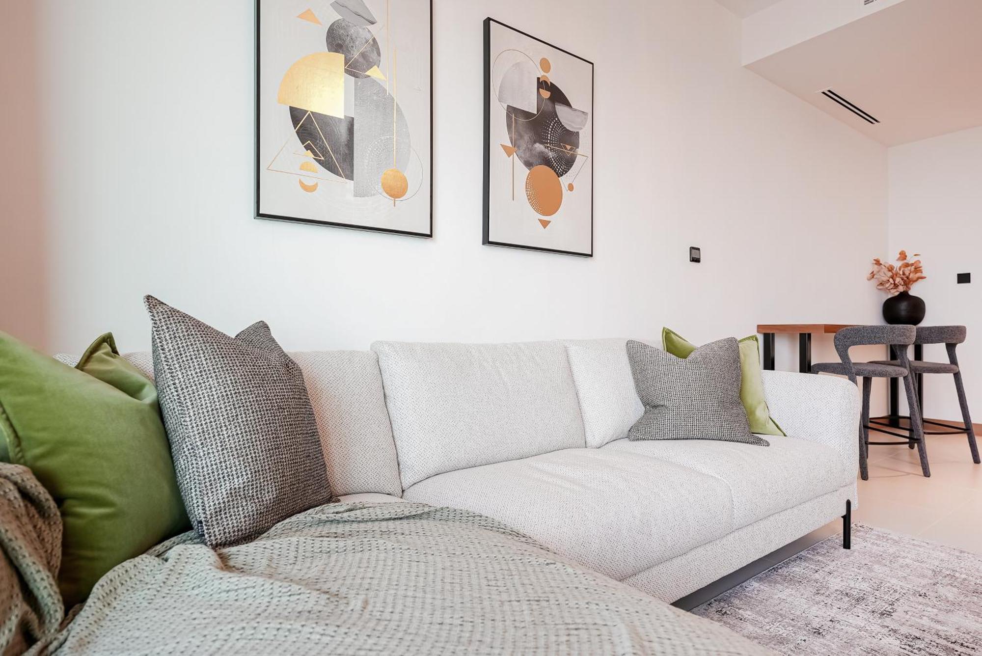 Appartamento Modern 2Br High Floor Haven In Vida Dubai Marina Esterno foto